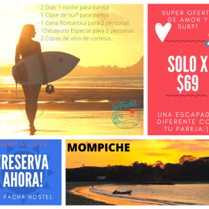 Escapada Surf & Love Mompiche